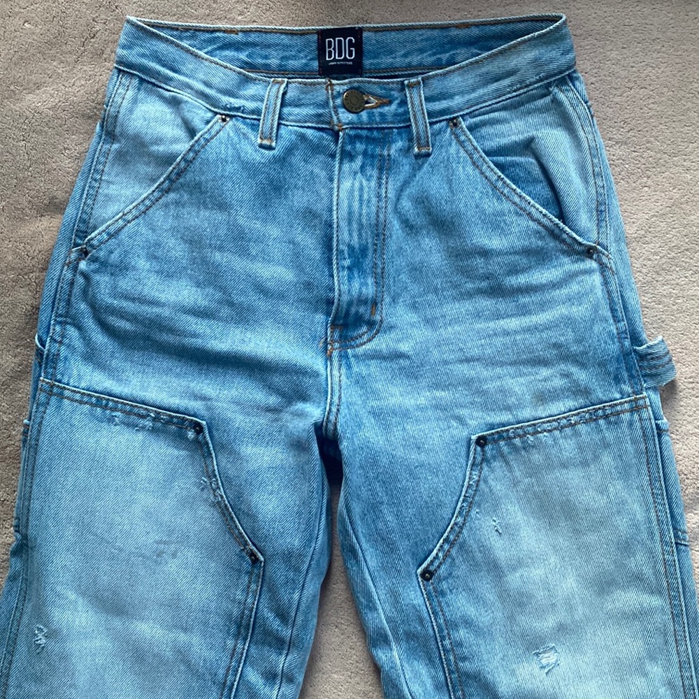 BDG urban outfitters light wash carpenter jeans size 25